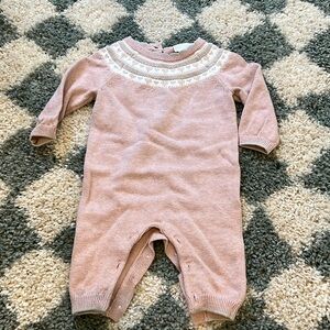 The Little White Company Sweater coverall